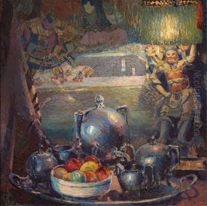 The Old Silver Set by Sigurd Skou