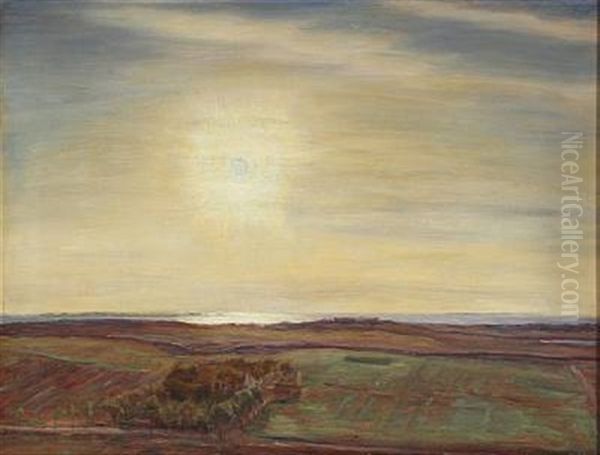 Sun Over A Landscape - view 1
