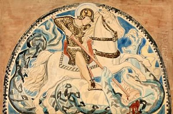 Saint George And The Dragon - view 1