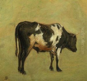 Study Of A Cow by Niels Kristian Skovgaard