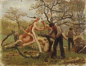 Firewood Collectors by Niels Kristian Skovgaard