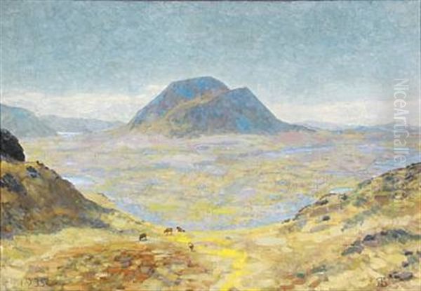 Mountain Landscape From Iceland - view 1