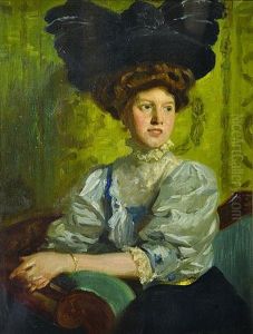 The Art Nouveau Lady by Jan Skramlik