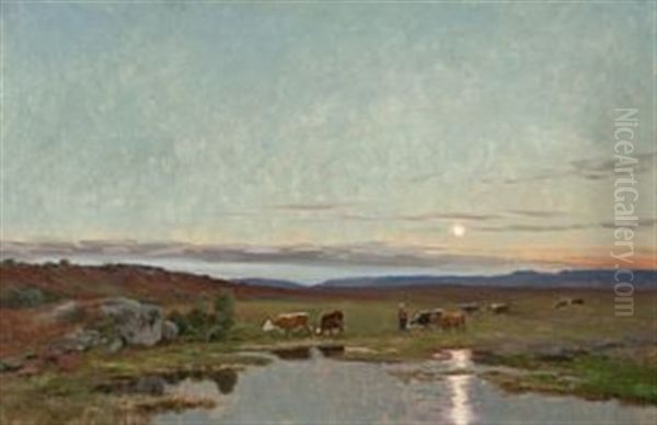 Landskap Med Kuer, Norefjell - view 1