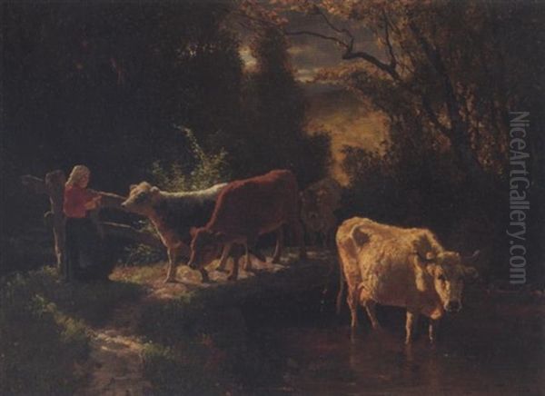 Landskap Med Kuer - view 1