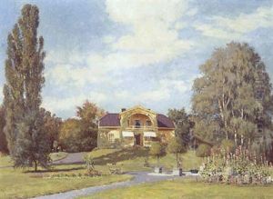 Sommerstemning Ved Villaen "gimle", Terrak, Helgeland Sommerstemning Ved Villaen "gimle", Terrak, Helgeland