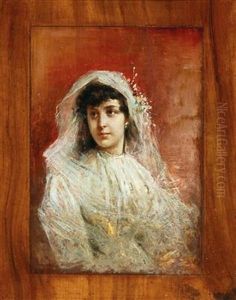 Girl In White Dress by Dominik Skuteczki