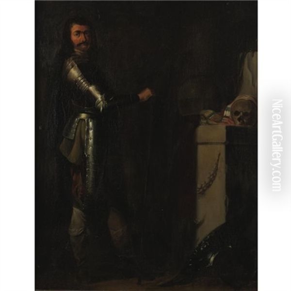 Portrait Of A Gentleman In Armour - view 1