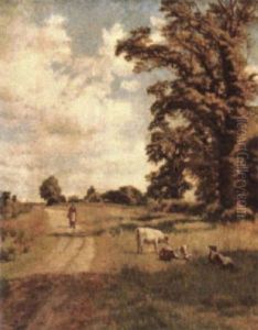 Near Arundel, Sussex by Walter James Slater