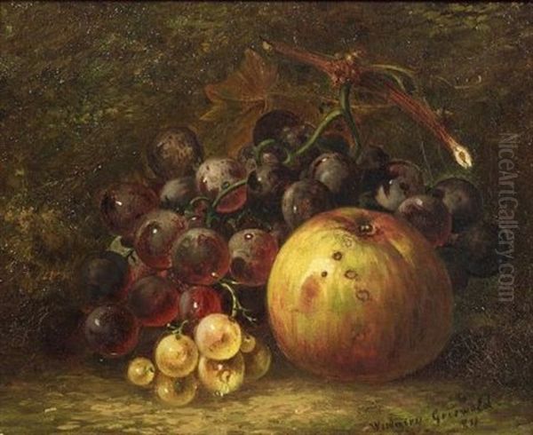 Still Life With Grapes And Apples - view 1