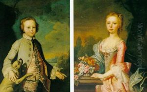 Portrait Of A Young Boy & Of A Young Girl by Stephen Slaughter