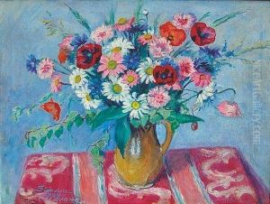 Blumenstillleben by Maria Slavona