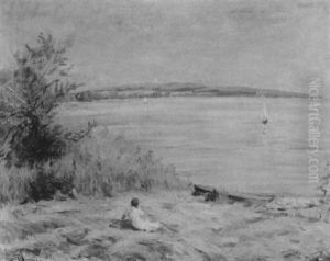 Sommermorgen Am Starrnberger See by Maria Slavona