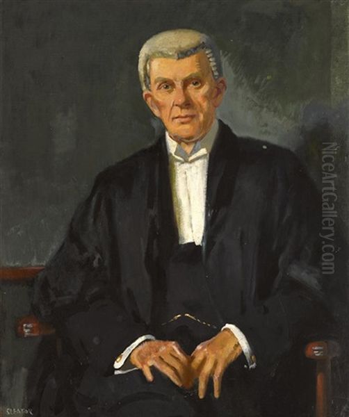 Portrait Of Judge James Sealy At St. Margaret's - view 1