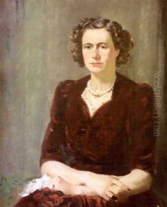 Portrait Of Mrs. Mary Wilson (nee Babington) Portrait Of Mrs. Mary Wilson (nee Babington)
