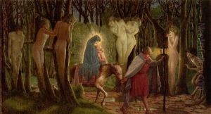 The Wood Of The Dryads by Bernard Sleigh