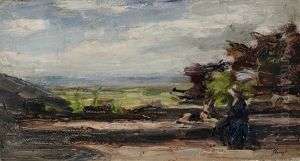 Pfalzer Landschaft by Max Slevogt