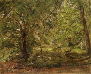 Waldwiese Mit Figur (badeplatz In Neukastel) Waldwiese Mit Figur (badeplatz In Neukastel)