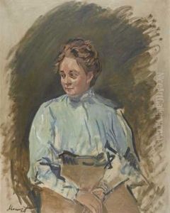 Bildnis Einer Frau by Max Slevogt