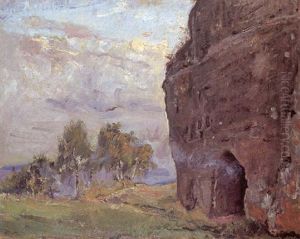 Neukastel - Felsen Bei Abend Neukastel - Felsen Bei Abend