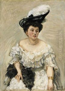 Portrat Frau Else Schiffer by Max Slevogt
