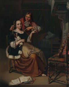 Das Unmusikalische Hundchen by Pieter Cornelisz van Slingeland