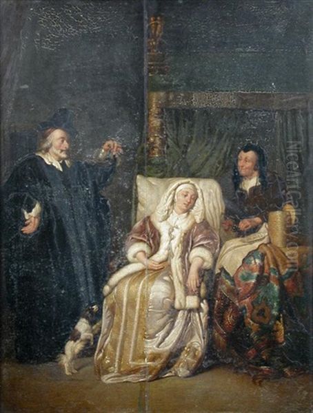 The Doctor's Visit (after Gabriel Metsu) - view 1