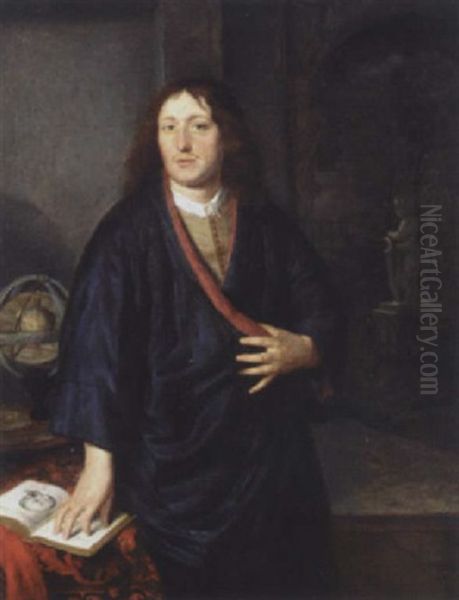 Portrait Of A Scientist In His Studio - view 1