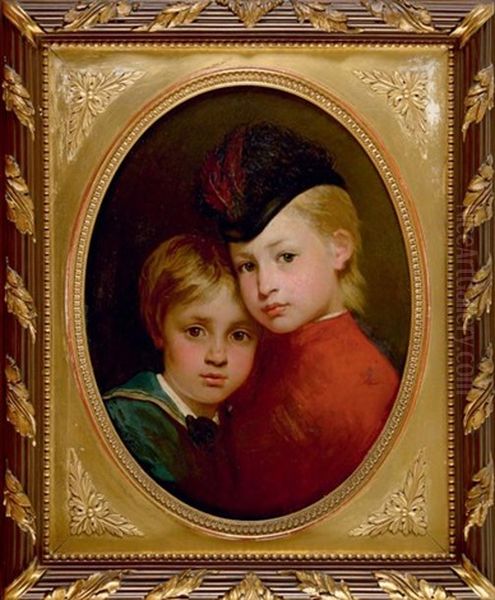 Portrait De Ses Deux Enfants - view 1