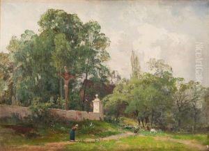 Landscape With A Local Church by Robert Sliwinsky