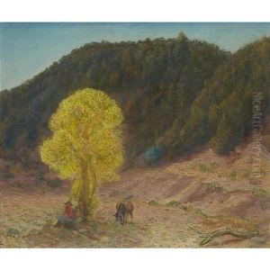 Prospector In Apache Canyon