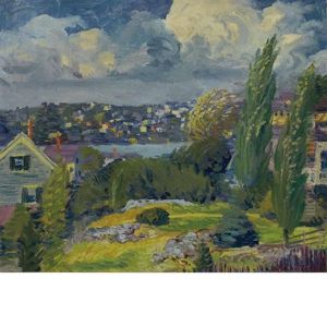 Breezy Day, Gloucester, Mass by John Sloan