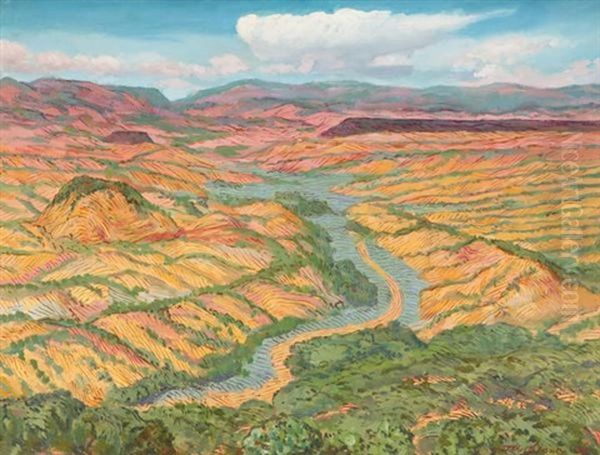 View From Davenport's Studio - New Mexico - view 1