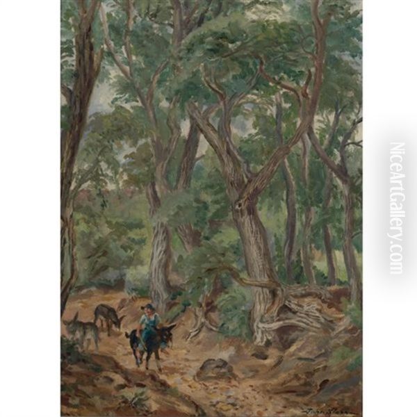 Tesuque Roadside - view 1