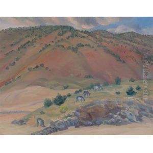 Landscape, Santa Fe by John Sloan