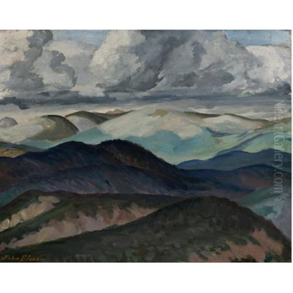 Sleet On The Sangre De Christo - view 1
