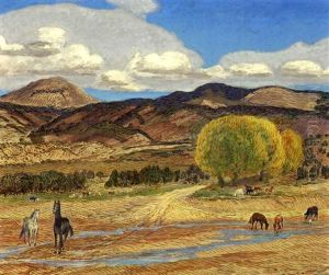 Tesuque Reservation by John Sloan