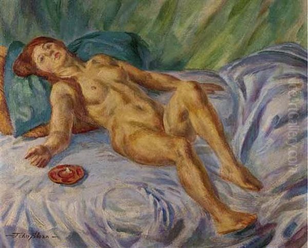 Nude With Red Ashtray - view 1