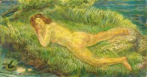 Nude And Frog