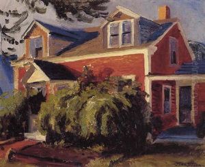 Our Red Cottage, Gloucester by John Sloan