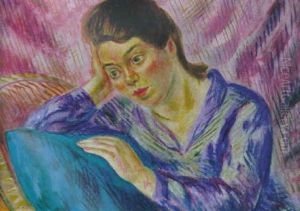 Girl In Reverie - Yosene Ker Girl In Reverie - Yosene Ker