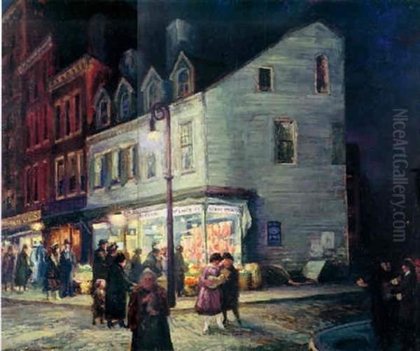 Bleeker Street, Saturday Night - view 1