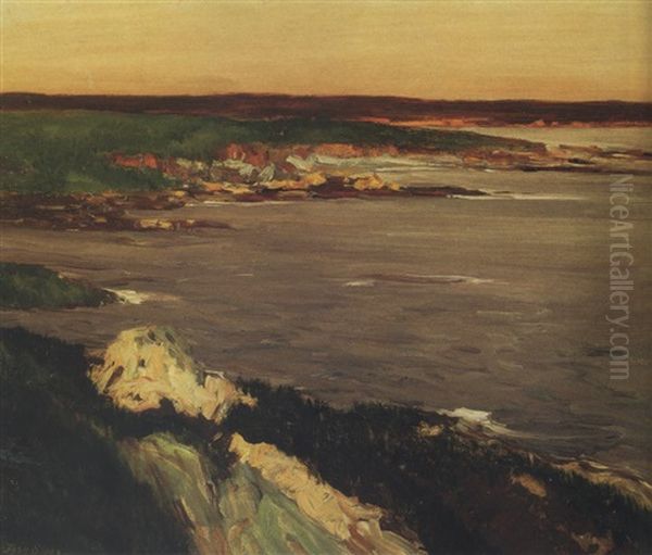 The Lookout - Green And Orange Cliffs, Gloucester - view 1