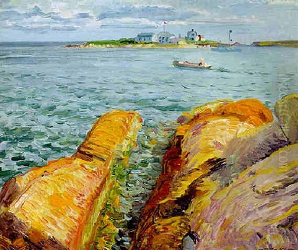 Wonson's Rocks And Ten Pound Island - view 1