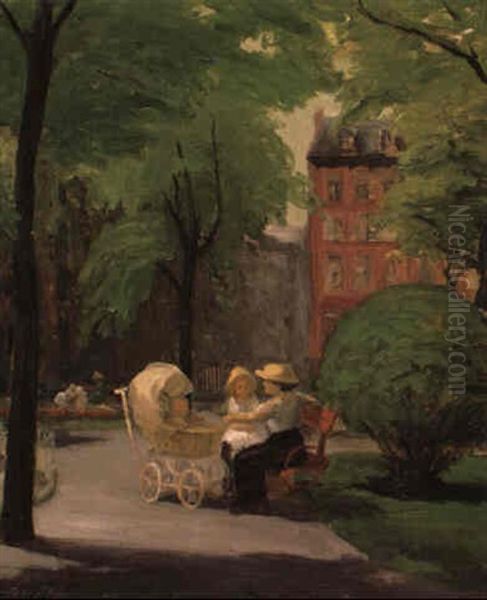 Spring, Gramercy Park - view 1