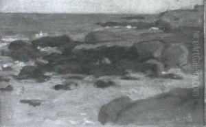 Bass Rocks, Gloucester by John Sloan