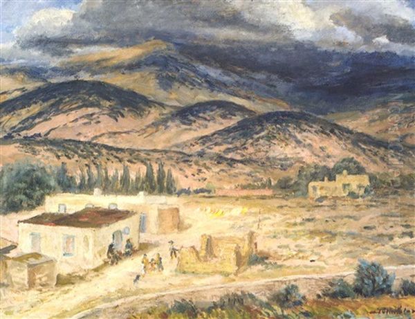 Landscape, Santa Fe - view 1