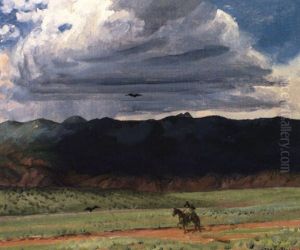 Two Black Crows by John Sloan