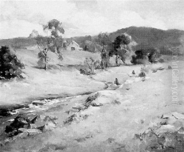 Brook In Pownal - view 1