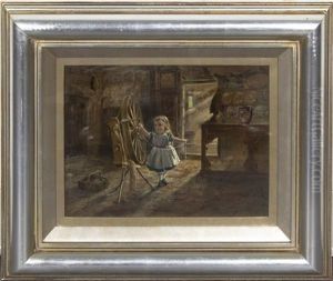 Girl With Spindle Girl With Spindle